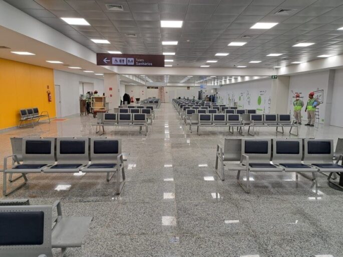 Embarque Doméstico no Aeroporto Internacional de Aracaju entregue em Dezembro de 2022